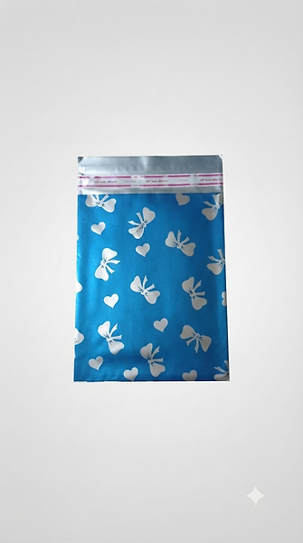 100 Adet 12x17 Metalize Hediye Paketi 12x17 cm Kendinden Bantlı Renkli Hediye Paketi 100 ADET
