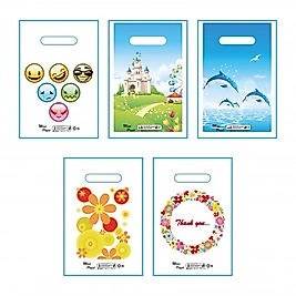 500 Adet NO:2 El Geçme Baskılı Poşet En:26 cm/Boy:38 cm 500 Adet