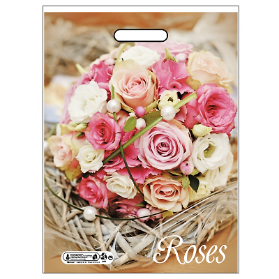 Poşet El Geçme Takviyeli Poşet Çok Renkli 50 X 60 No:5 (50 ADET) 1 Paket (B0N0)