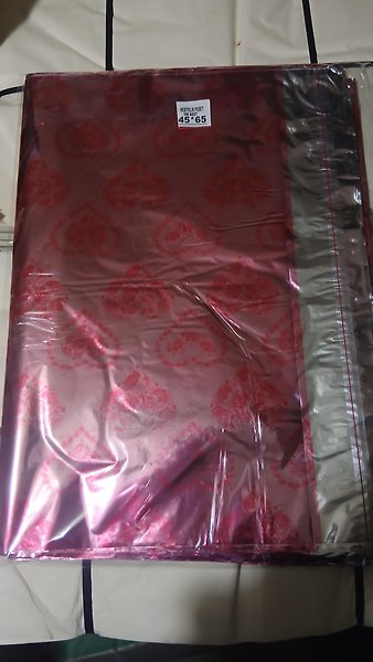 100 Adet 45x65 Metalize Hediye Paketi 45x65 cm Kendinden Bantlı Renkli Hediye Paketi