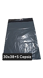 30x38+5 Cepsiz Kargo Poşeti  30 Mikron  1 Paket 100 Adet