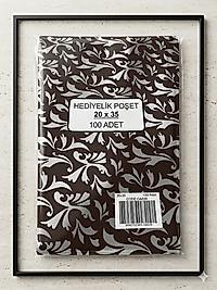 20x35/100 Adet Metalize Bantlı Hediye Paketi