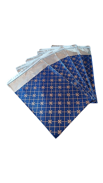 100 Adet 17*25 Metalize Hediye Paketi 17x25 cm Kendinden Bantlı Renkli Hediye Paketi