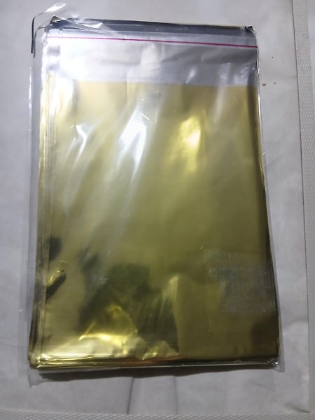 10.000 Adet 12x17 Metalize Bantlı Hediye Poşeti 12x17  Cm 10.000 Adet Hediye Paketi