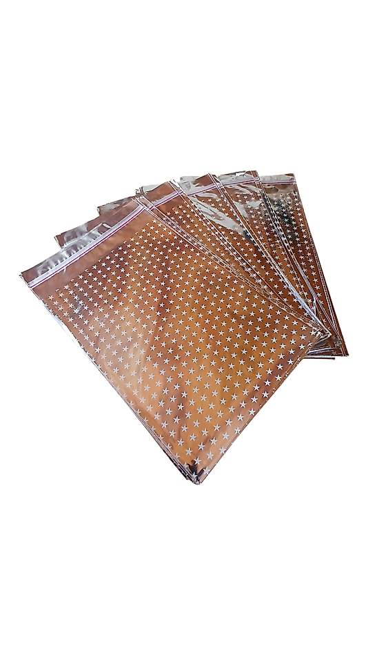 100 Adet 15x25 Metalize Hediye Poşeti Bantlı 15x25 Cm 100 Adet