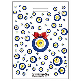 Poşet El Geçme Takviyeli Çok Renkli 40 X 50 No:4 (50 Adet) 1 Paket.