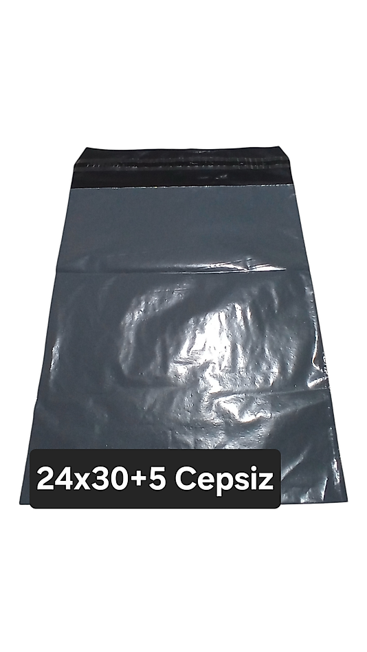 24x30+5 Cepsiz Kargo Poşeti 100 Adet