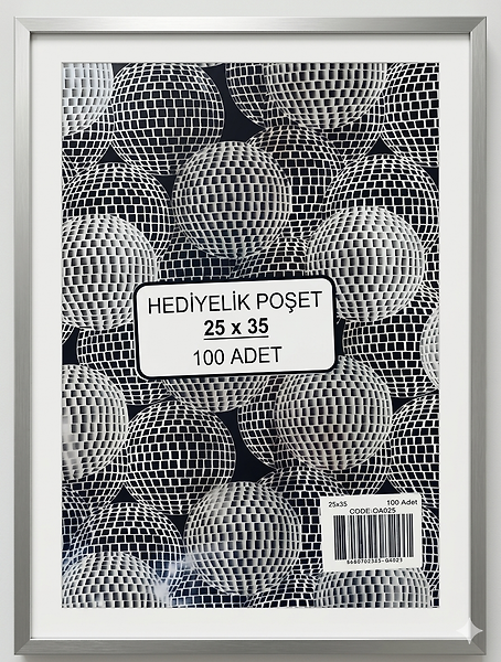 100 Adet 25x35 Metalize Hediye Paketi 25x35 cm Kendinden Bantlı Renkli Hediye Paketi
