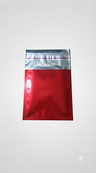 100 Adet 12x17 Metalize Hediye Paketi 12x17 cm Kendinden Bantlı Renkli Hediye Paketi 100 ADET