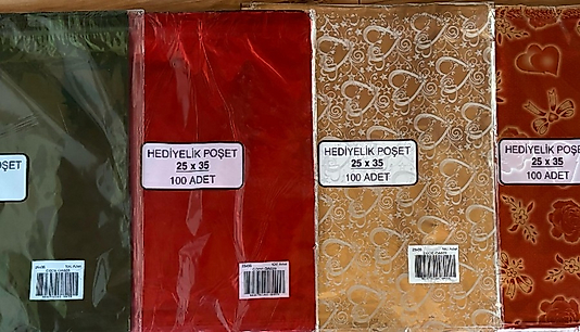 Kampanya 2000 Adet 25x35 Bantlı Hediye Paketi