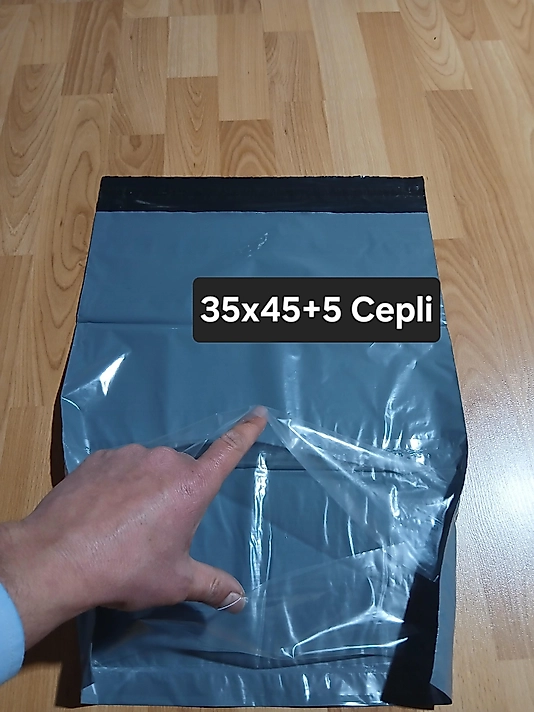 35x45+5 Cepli Kargo Poşeti 100 Adet